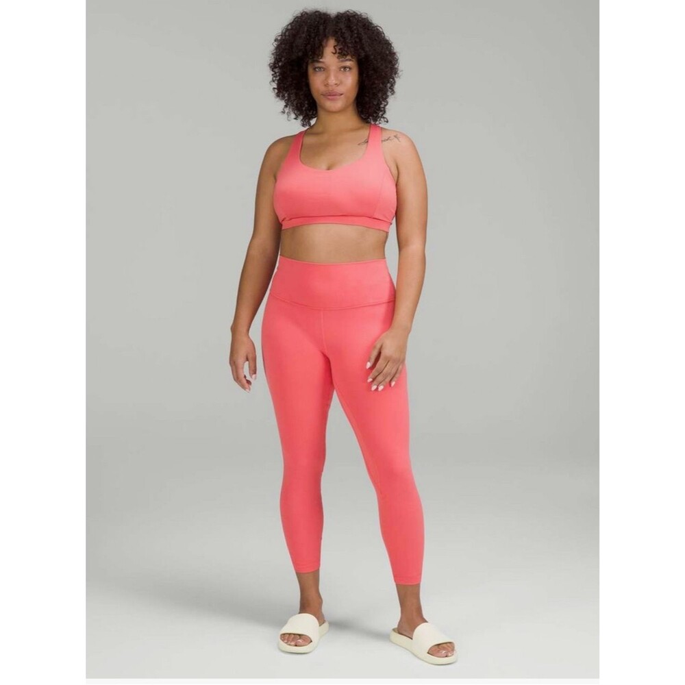 Lululemon Align 25” Double Lined Pale Raspberry Pink Legging Pant Size 6